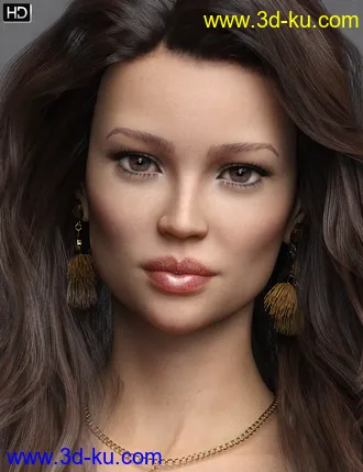 3D打印模型Vallita HD for Genesis 8 Female的图片