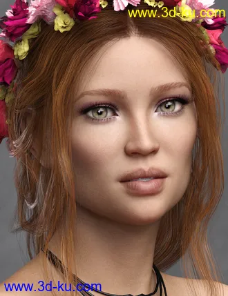 3D打印模型Vallita HD for Genesis 8 Female的图片