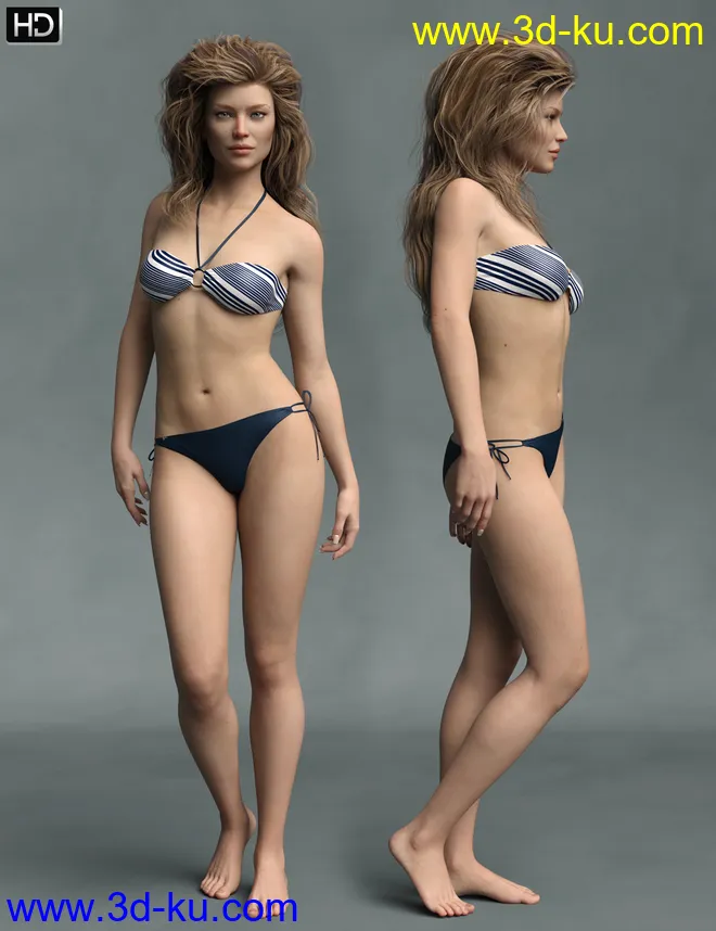 Variety HD Character Morphs for Genesis 8 Female模型的图片3
