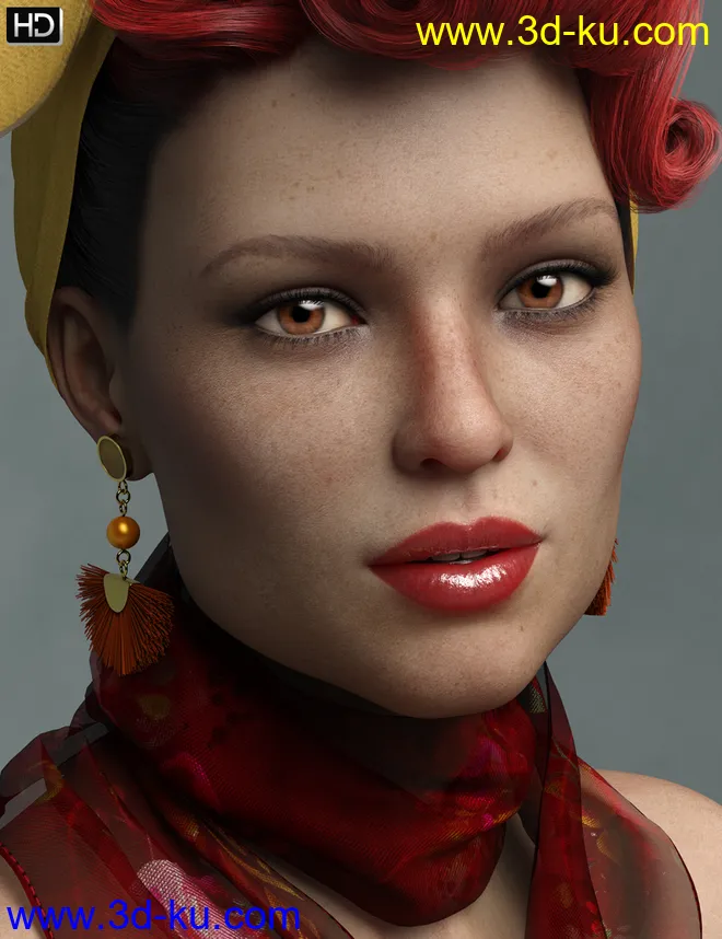 Variety HD Character Morphs for Genesis 8 Female模型的图片6