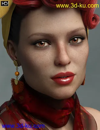 3D打印模型Variety HD Character Morphs for Genesis 8 Female的图片