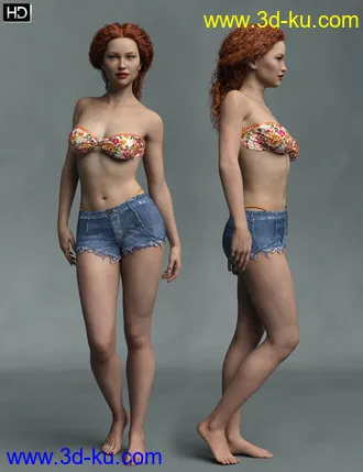 3D打印模型Variety HD Character Morphs for Genesis 8 Female的图片