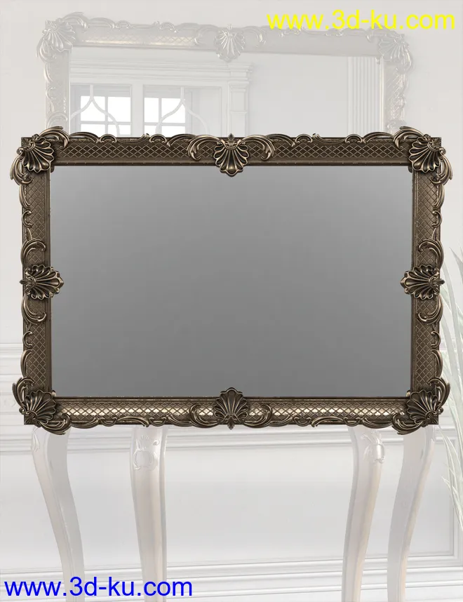 Victorian Decor 1 Iray模型的图片4