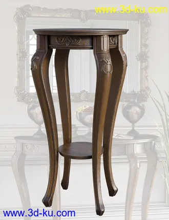 3D打印模型Victorian Decor 1 Iray的图片