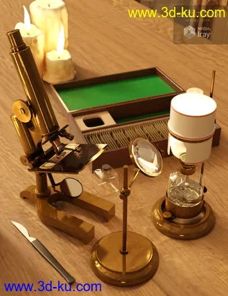 3D打印模型Victorian Microscopy的图片