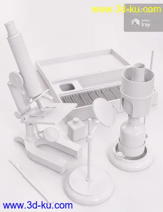 3D打印模型Victorian Microscopy的图片