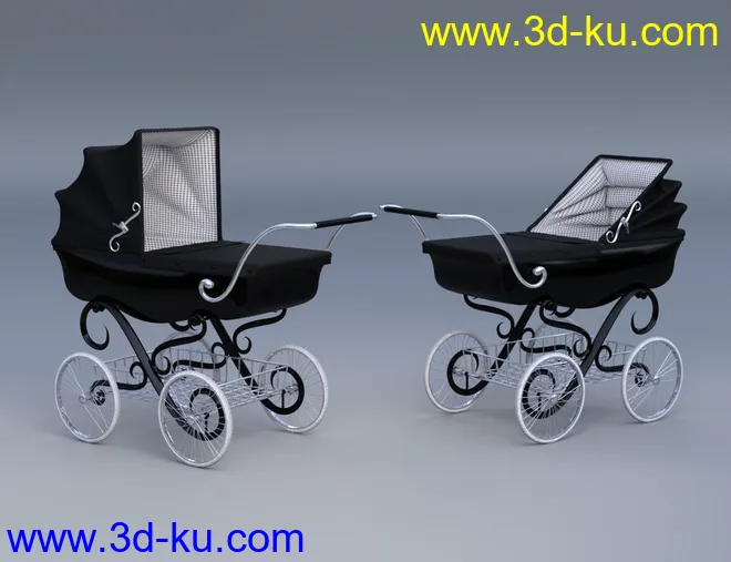 Victorian Pram模型的图片2