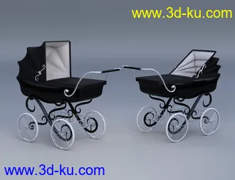 3D打印模型Victorian Pram的图片