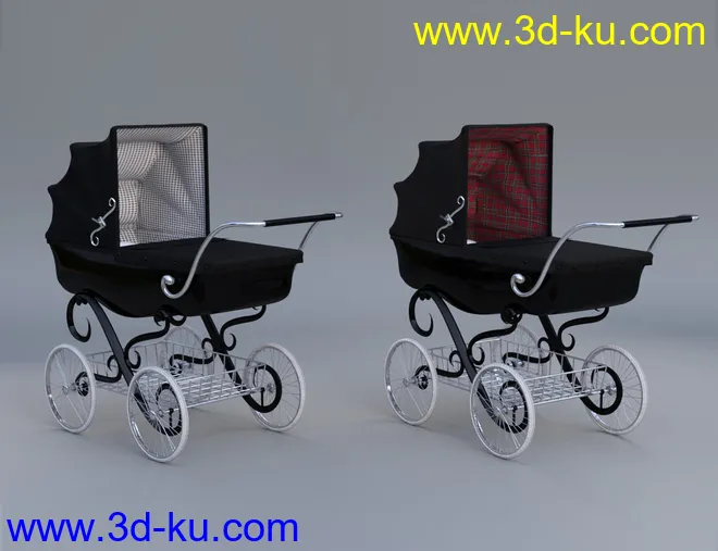 Victorian Pram模型的图片3