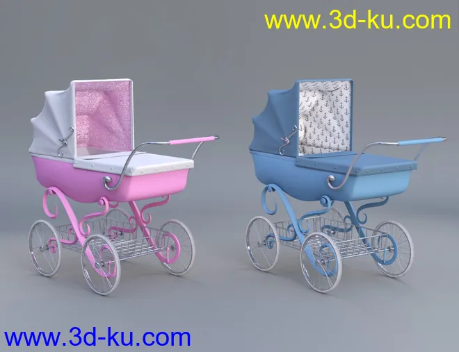 Victorian Pram模型的图片4