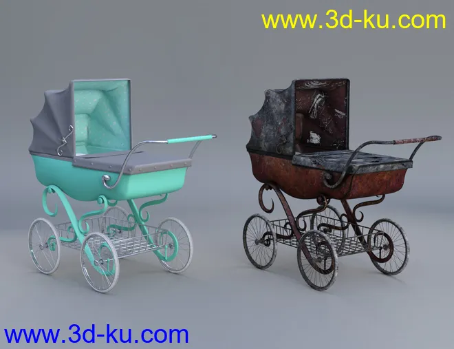 Victorian Pram模型的图片5