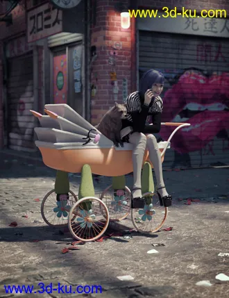3D打印模型Victorian Pram Add-On的图片