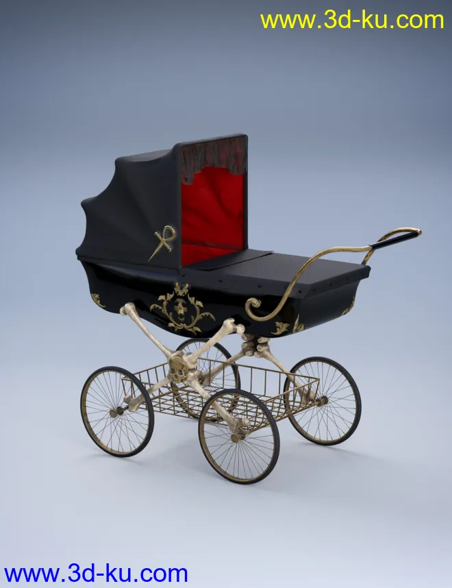 Victorian Pram Add-On模型的图片7