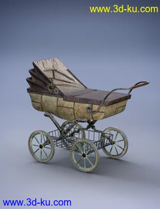 3D打印模型Victorian Pram Add-On的图片