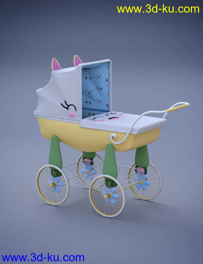 Victorian Pram Add-On模型的图片11