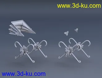 3D打印模型Victorian Pram Add-On的图片