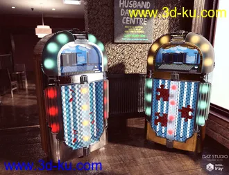 3D打印模型Vintage Jukebox的图片