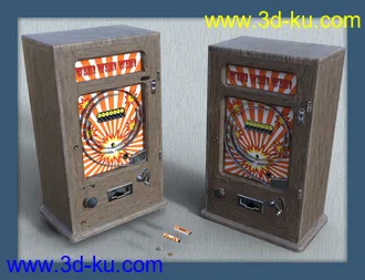 3D打印模型Vintage Slot Machine的图片
