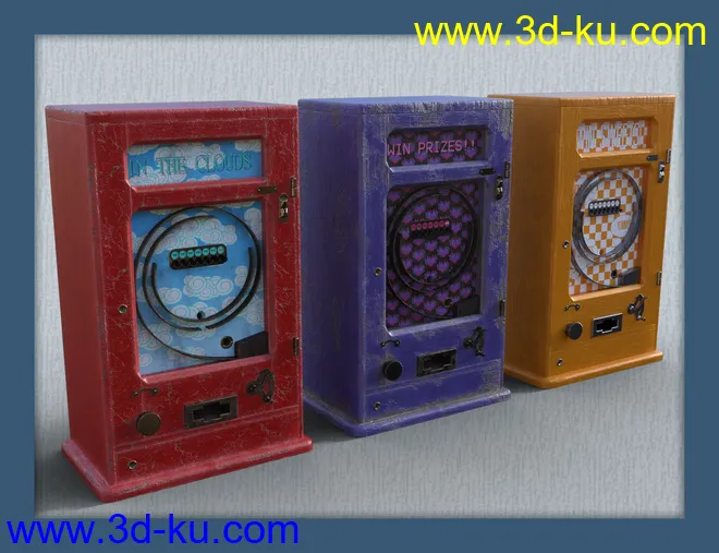 Vintage Slot Machine模型的图片9
