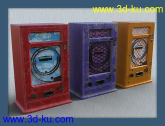 3D打印模型Vintage Slot Machine的图片