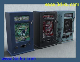 3D打印模型Vintage Slot Machine的图片