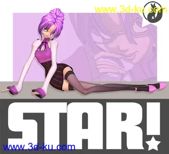 3D打印模型Violet for Star!的图片