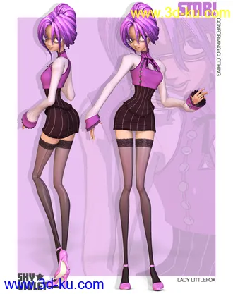 3D打印模型Violet for Star!的图片