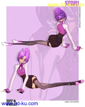 3D打印模型Violet for Star!的图片