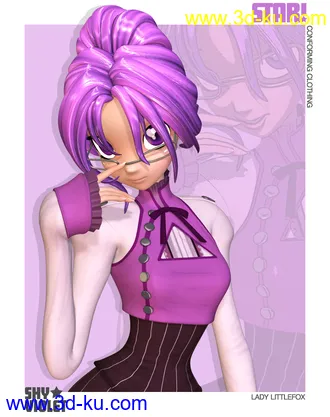 3D打印模型Violet for Star!的图片