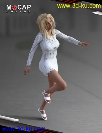 3D打印模型Walks Animation Collection - Victoria 8的图片