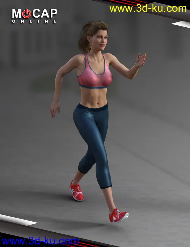Walks Animation Collection - Victoria 8模型的图片4
