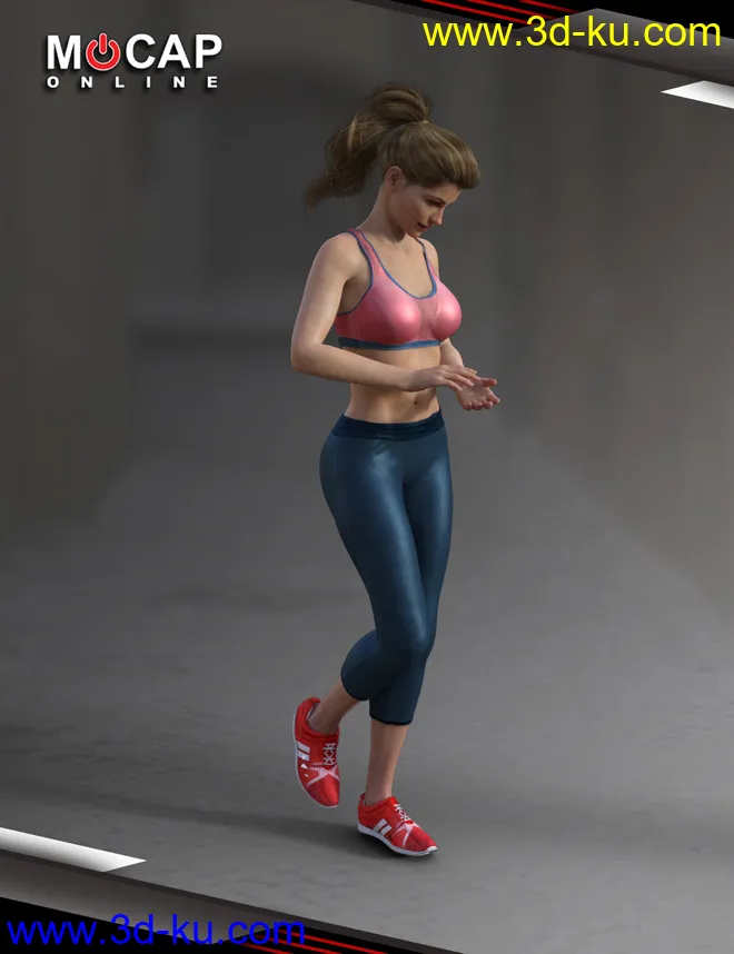 Walks Animation Collection - Victoria 8模型的图片8