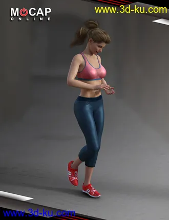 3D打印模型Walks Animation Collection - Victoria 8的图片