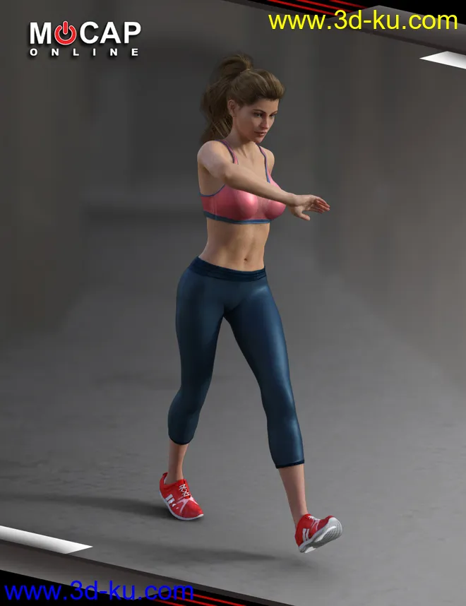 Walks Animation Collection - Victoria 8模型的图片9