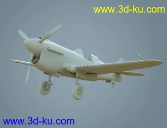 3D打印模型War Hawk Military Aircraft的图片