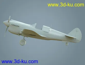 3D打印模型War Hawk Military Aircraft的图片