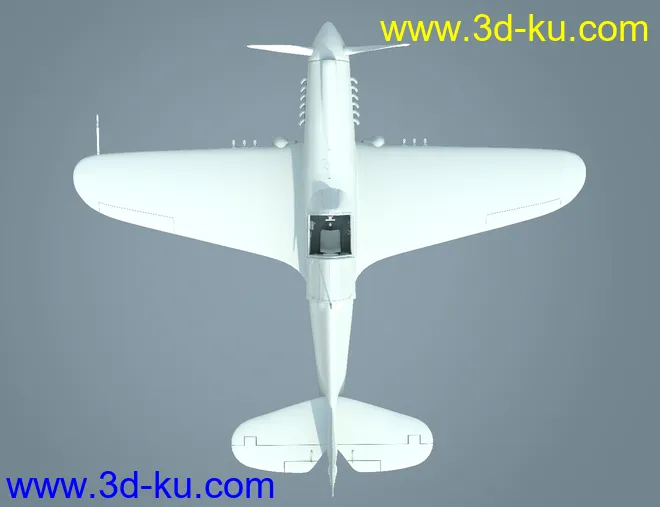War Hawk Military Aircraft模型的图片12
