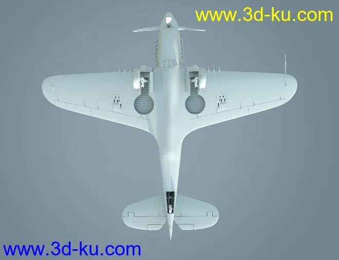 War Hawk Military Aircraft模型的图片13