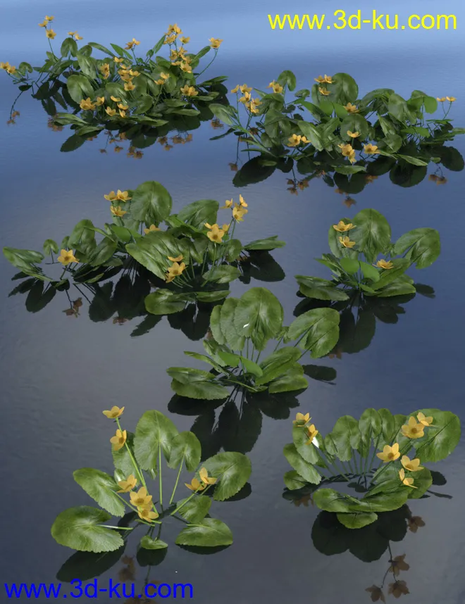 Wild Flowers - Water Plants vol 1模型的图片6