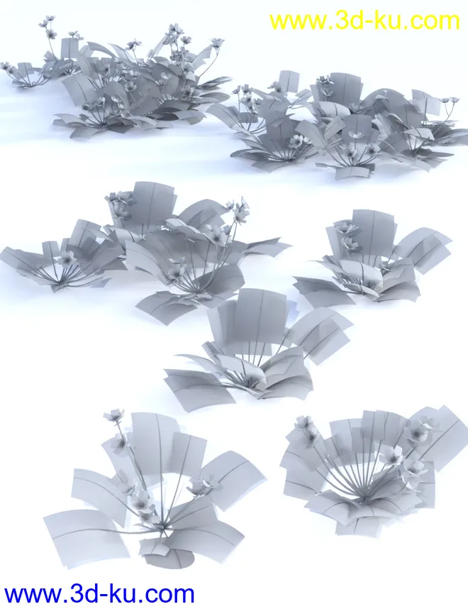 Wild Flowers - Water Plants vol 1模型的图片7