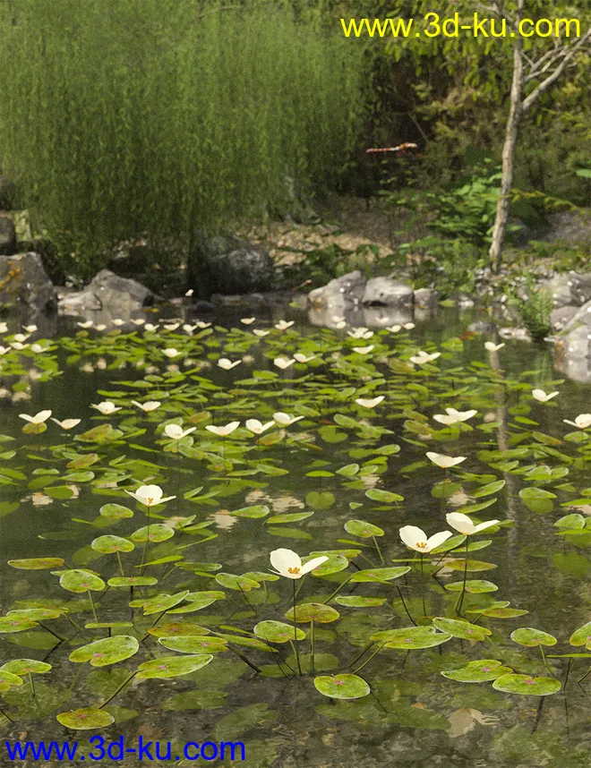 Wild Flowers - Water Plants vol 1模型的图片8
