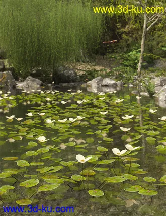 3D打印模型Wild Flowers - Water Plants vol 1的图片