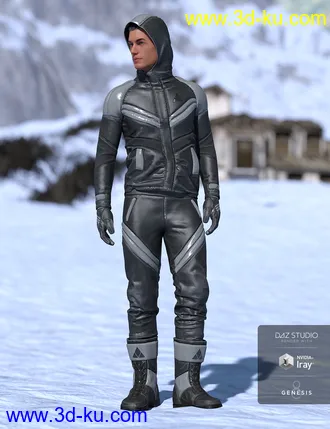 3D打印模型Winter Clothing for Genesis 8 Male(s)的图片