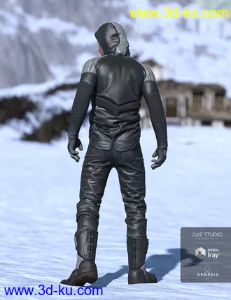 3D打印模型Winter Clothing for Genesis 8 Male(s)的图片