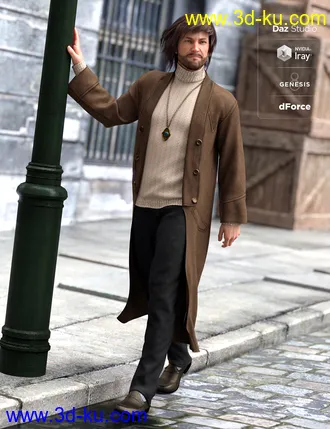 3D打印模型Winter Dweller for Genesis 8 Male(s)的图片