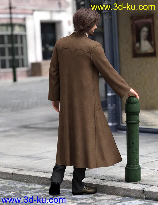 Winter Dweller for Genesis 8 Male(s)模型的图片3