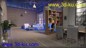 3D打印模型Wireframe Render for Iray的图片