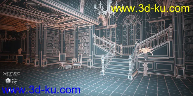 Wireframe Render for Iray模型的图片5