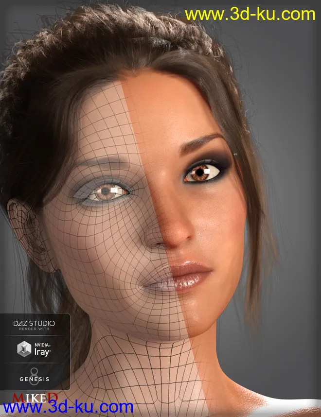 Wireframe Render for Iray模型的图片6