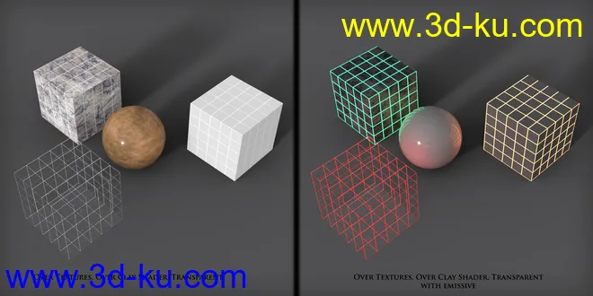Wireframe Render for Iray模型的图片9